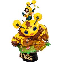 Набор фигурок Beast Kingdom League Of Legends Diorama Nunu and Beelump and Heimerstinger Лига легенд 17.2 см (D-Stage120)