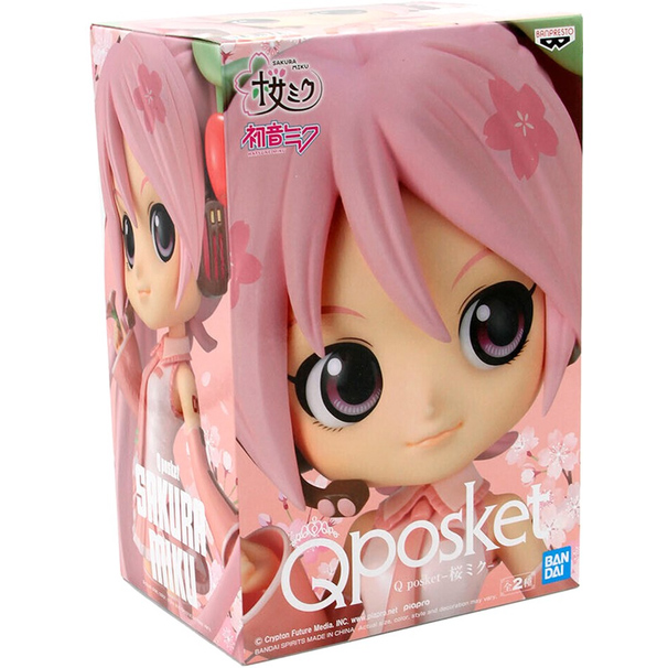 Фігурка BANPRESTO Vocaloid Q Posket Sakura Miku ver.A (BP18438P) Тип один предмет