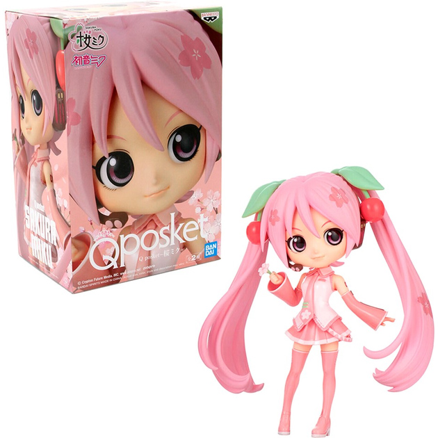 Фігурка BANPRESTO Vocaloid Q Posket Sakura Miku ver.A (BP18438P) Для кого для дівчаток