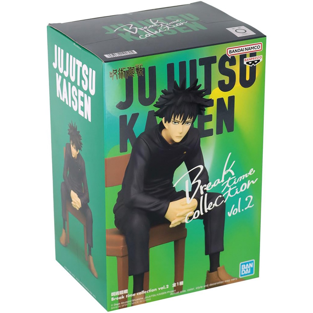 Фігурка BANPRESTO JUJUTSU KAISEN Megumi Fushiguro Break Time Collection Vol.2 18 см (BP19260P) Комплектація фігурка