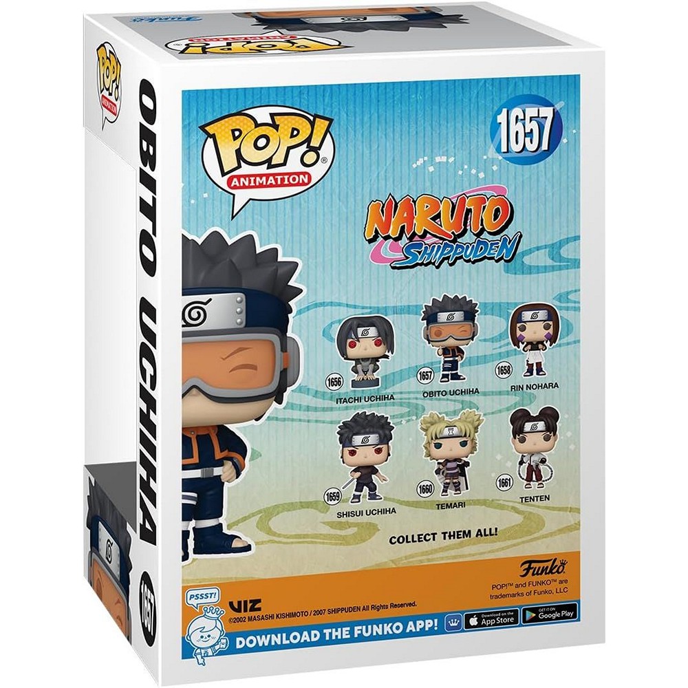 Фігурка FUNKO POP Animation Naruto Obito Uchiha (5908305248408) Тип один предмет