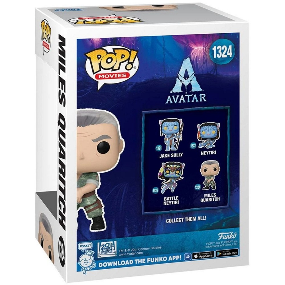 Фігурка FUNKO POP Movies Avatar Miles Quaritch (5908305242710) Тип один предмет