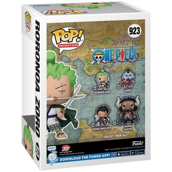 Фігурка FUNKO POP Animation One Piece Roronoa Zoro (5908305243588) Тип один предмет