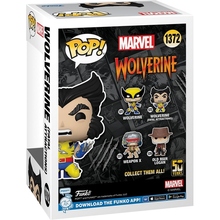 Фигурка FUNKO POP Marvel Wolverine 50th - Ultimate Wolverine w/ Adamantium (5908305247777)