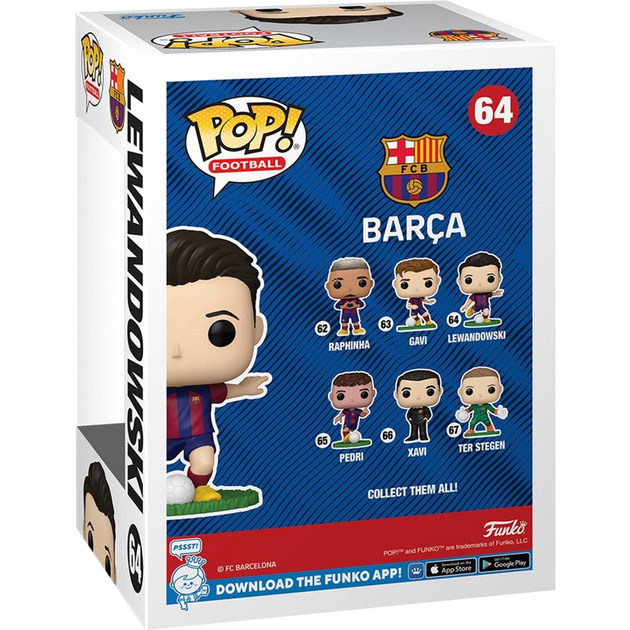 Фігурка FUNKO POP Football: FC Barcelona Lewandowski (5908305247234) Тип один предмет