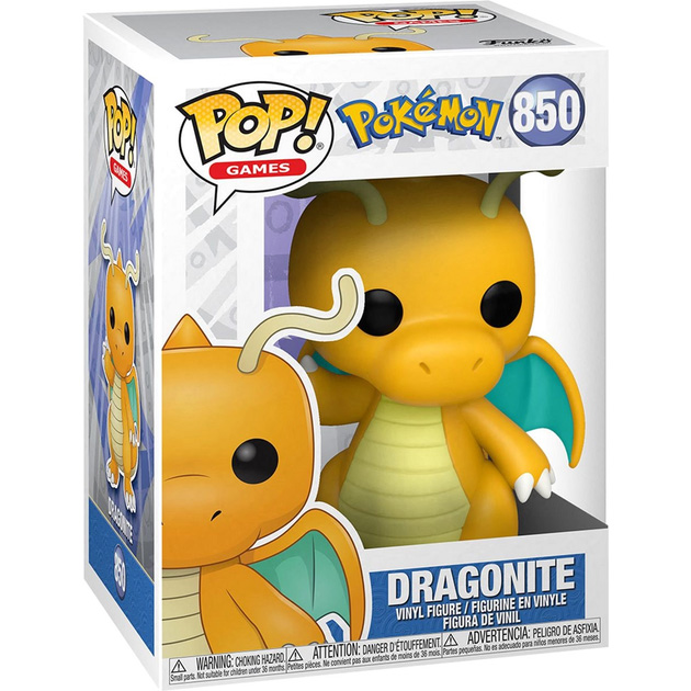 Фігурка FUNKO POP Games: Pokemon Dragonite (5908305247166) Для кого універсально