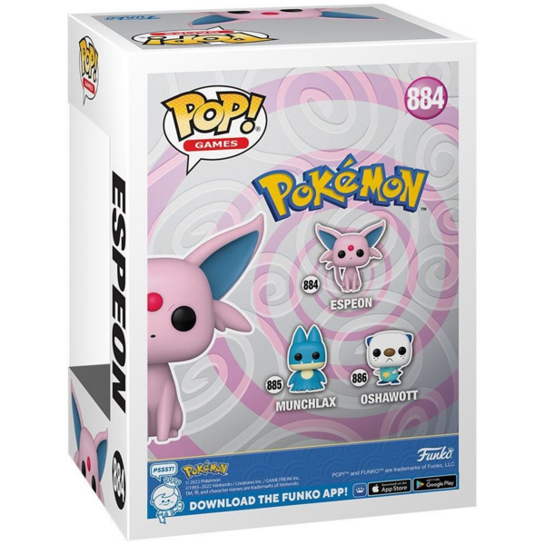 Фигурка FUNKO POP Games: Pokemon Espeon (5908305243229) Тип один предмет