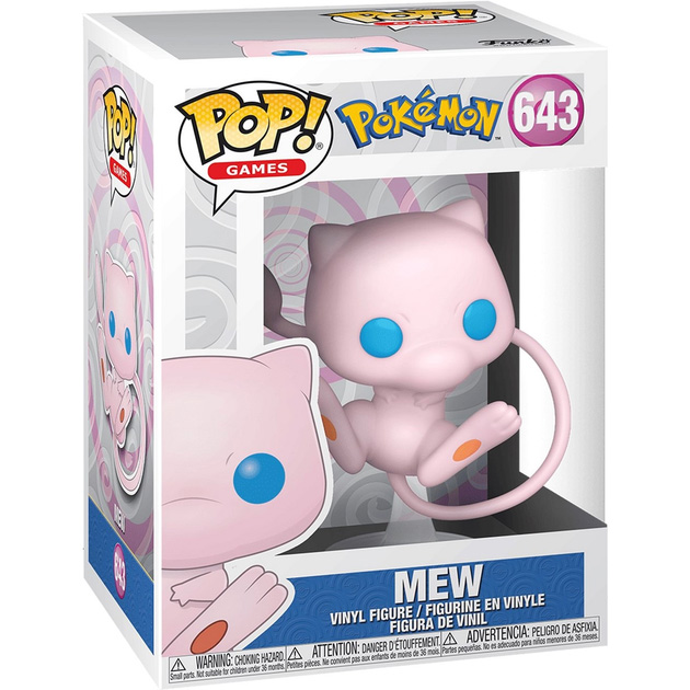 Фігурка FUNKO POP Games: Pokemon Mew (5908305247180) Для кого універсально