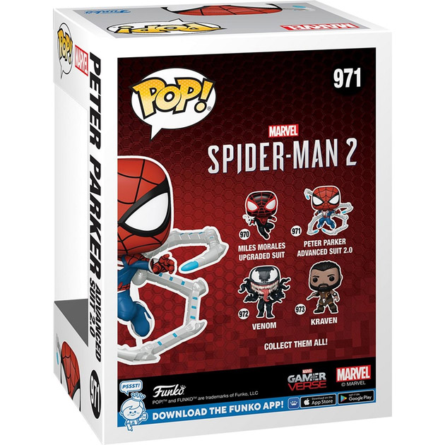 Фигурка FUNKO POP Games: Spider-Man 2 Peter Parker Suit (5908305247715) Тип один предмет