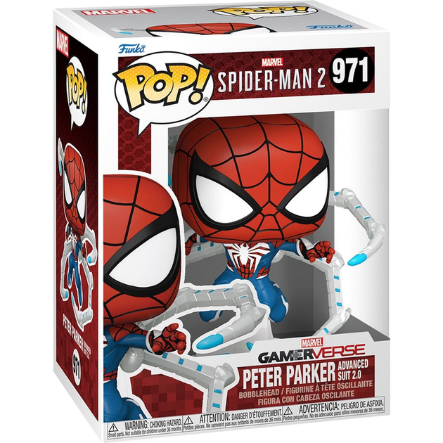 Фігурка FUNKO POP Games: Spider-Man 2 Peter Parker Suit (5908305247715) Для кого універсально