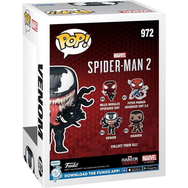 Фігурка FUNKO POP Games: Spider-Man 2 Venom (5908305247722) Тип один предмет