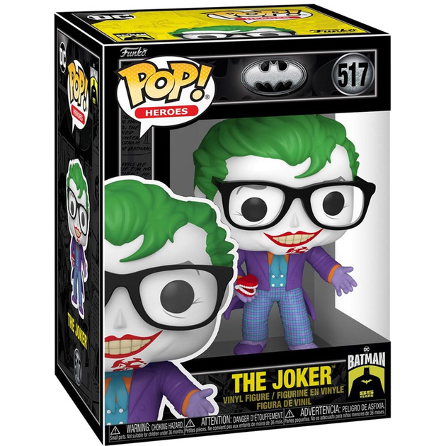 Фигурка FUNKO POP Movies: BM 85th The Joker w/Teeth (5908305249337) Для кого универсально