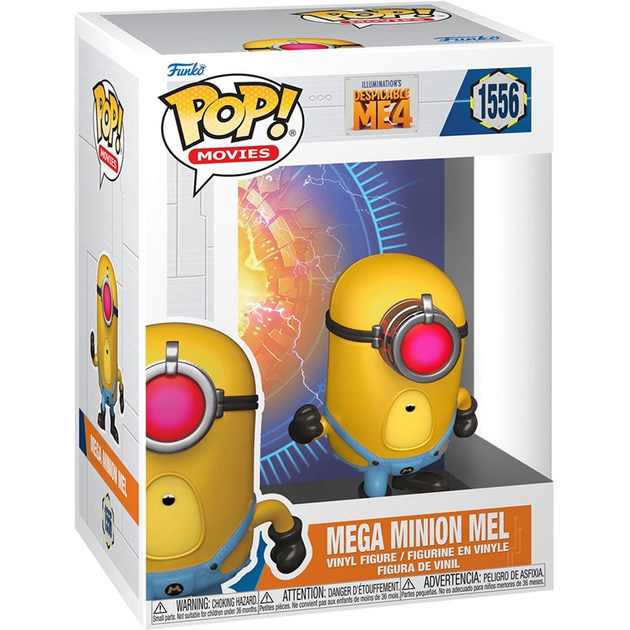 Фигурка FUNKO POP Movies: Despicable Me 4 Mega Minion Mel (5908305248347) Для кого универсально