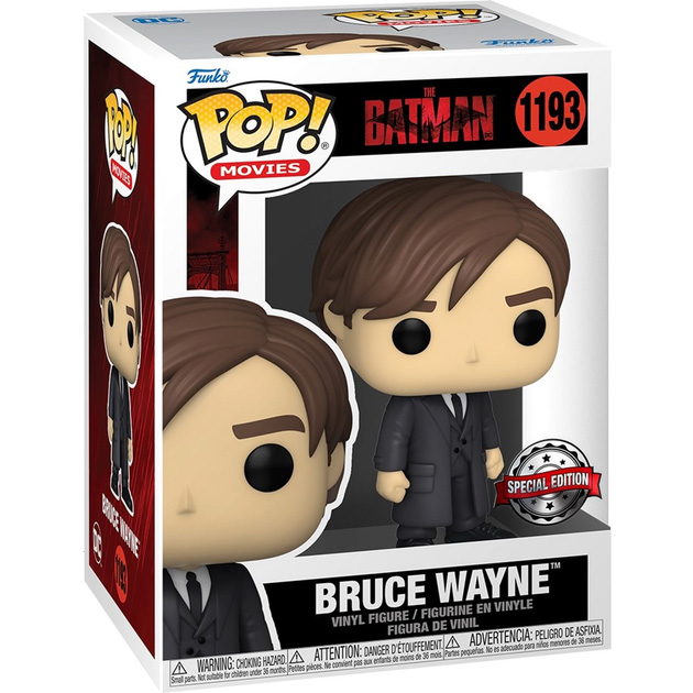 Фігурка FUNKO POP Movies: The Batma Bruce Wayne Suit (5908305242499) Для кого універсально