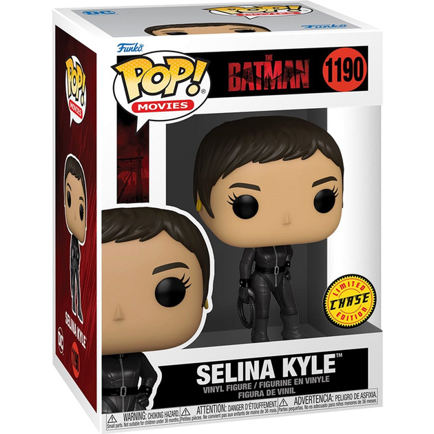 Фигурка FUNKO POP Movies: The Batman Selina Kyle w/Chase (5908305239536) Для кого универсально