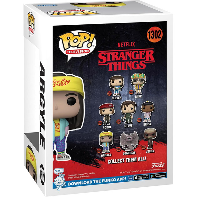 Фигурка FUNKO POP TV: Stranger Things S4 Argyle (5908305241621) Тип один предмет