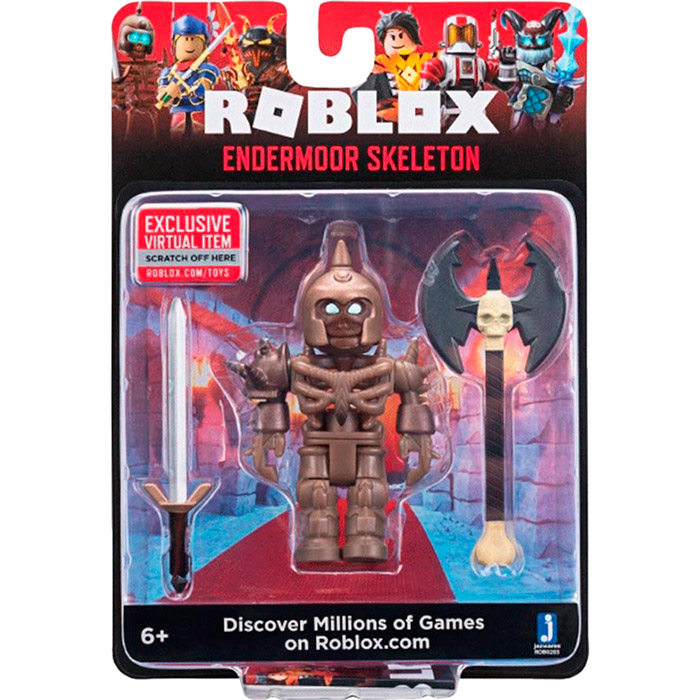 Фигурка JAZWARES ROBLOX Core Figures Endermoor Skeleton W6 (ROB0203) Для кого универсально