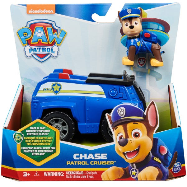 Зовнішній вигляд Набір PAW PATROL Щенячий патруль: базовий рятувальний автомобіль з водієм Гонщик (SM16775/9900)