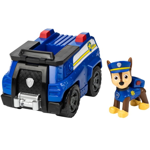 Набор PAW PATROL Щенячий патруль: базовый спасательный автомобиль с водителем Гонщик (SM16775/9900)