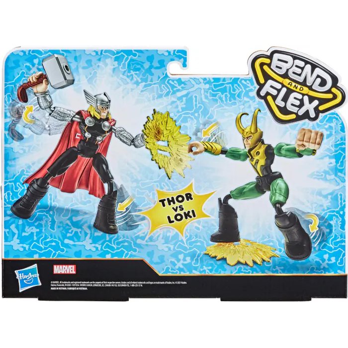 Набор фигурок HASBRO Avengers Тор против Локи (F0245) Комплектация фигурка с аксессуаром