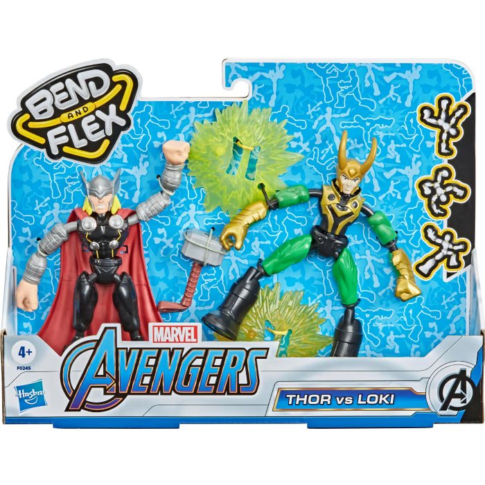 Набор фигурок HASBRO Avengers Тор против Локи (F0245) Коллекционная серия герои кино