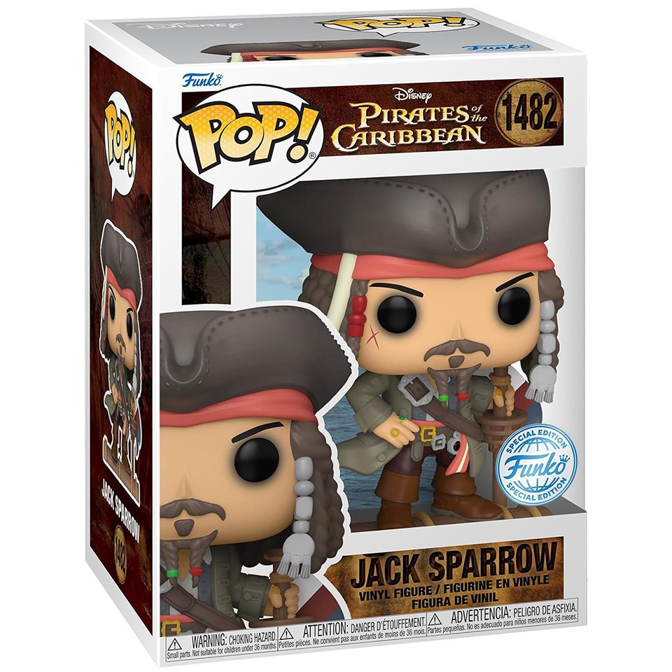 Фигурка FUNKO POP! Пираты Карибского моря Джек Спарроу (81940) Для кого универсально