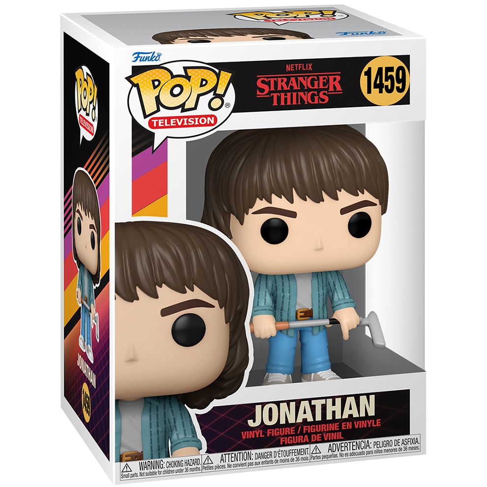 Фігурка FUNKO POP! Stranger Things Джонатан з ключкою для гольфу (72134) Для кого універсально