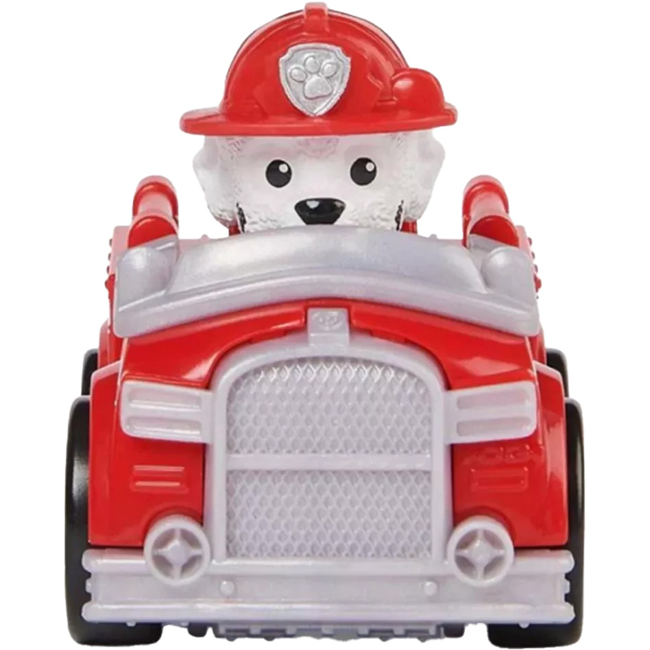 Фигурка PAW PATROL Спасательный мини-автомобиль с водителем Маршал (SM17791/4564) Дополнительно высота фигурки - 5 см, длина - 6 см