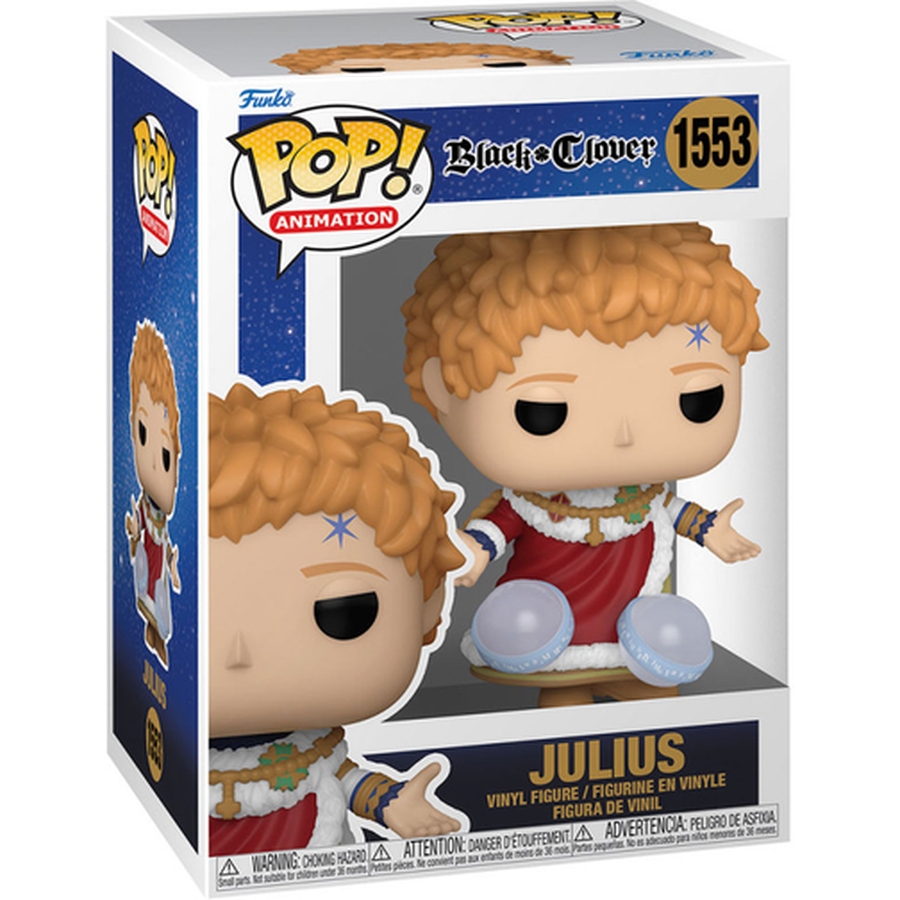 Фигурка Funko Pop Black Clover Юлиус (72117) Коллекционная серия герои кино