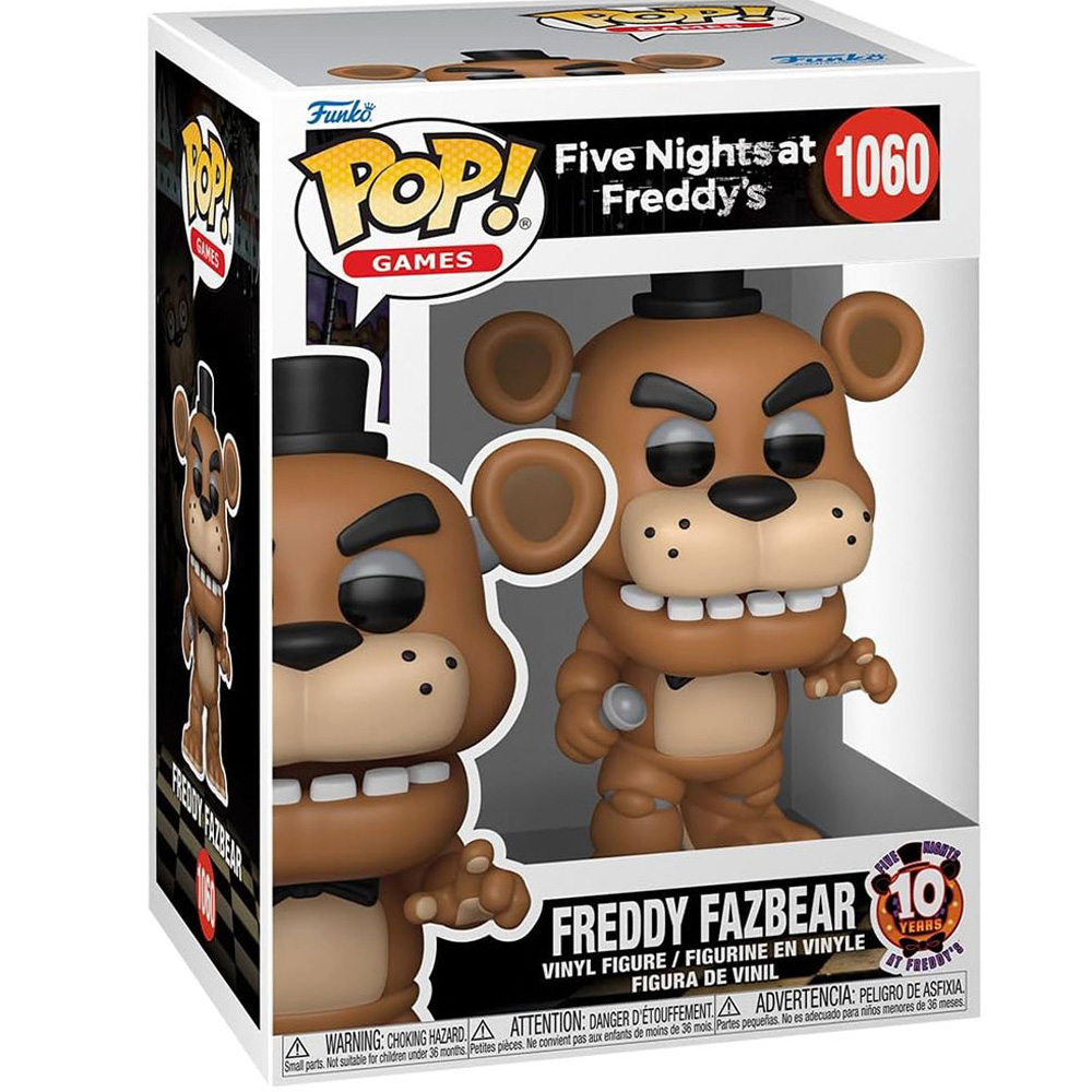 Фігурка FUNKO POP! 5 ночей у Фредді: 10 років ФРЕДІ (87116) Для кого універсально