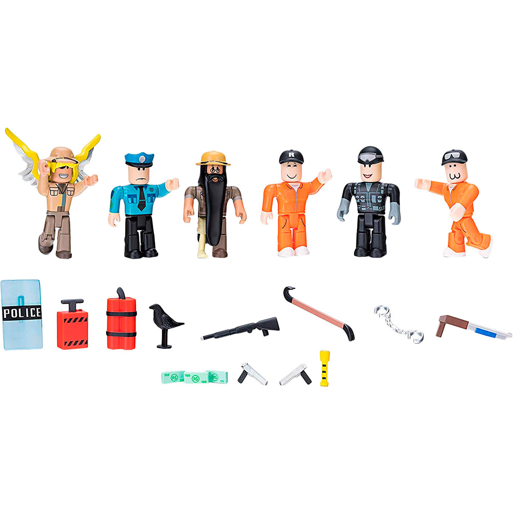Набор фигурок JAZWARES ROBLOX Deluxe Playset Jailbreak Museum Heist W6 (ROB0259) Для кого универсально