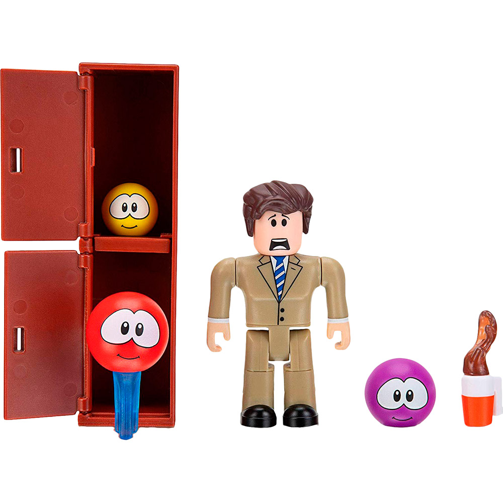

Фигурка JAZWARES ROBLOX Desktop Series Meep City Principal Panic W6 (ROB0261), фигурка Meep City Principal Panic W6