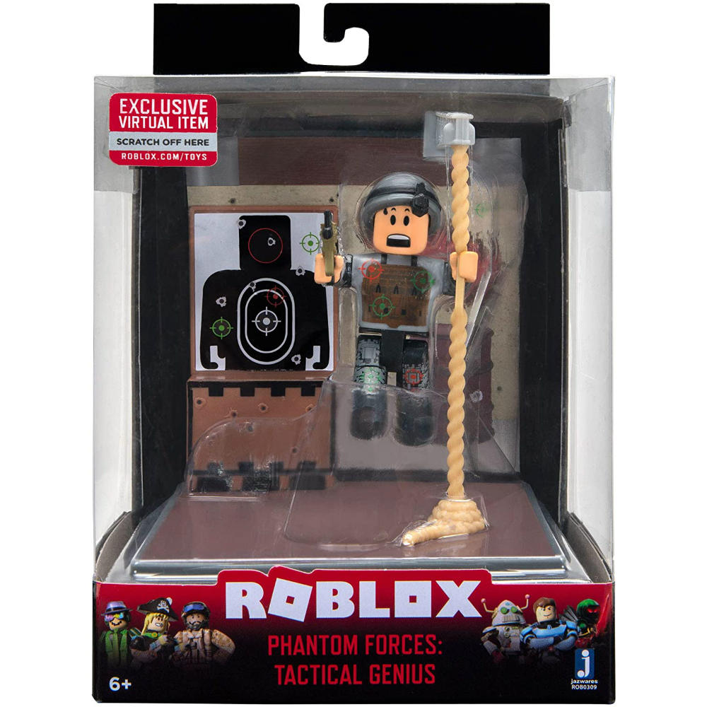 Фигурка JAZWARES ROBLOX Desktop Series Phantom Forces Tactical Genius W7 (ROB0309) Для кого универсально