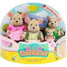 Набор фигурок LI'L WOODZEEZ Семья Мышей (6003Z)
