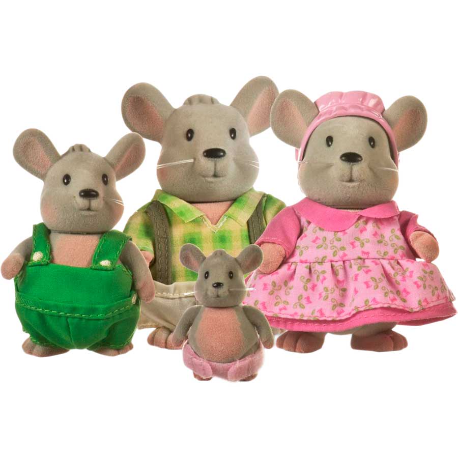 Набор фигурок LI'L WOODZEEZ Семья Мышей (6003Z) Набор фигурок LI'L WOODZEEZ Семья Мышей (6003Z)