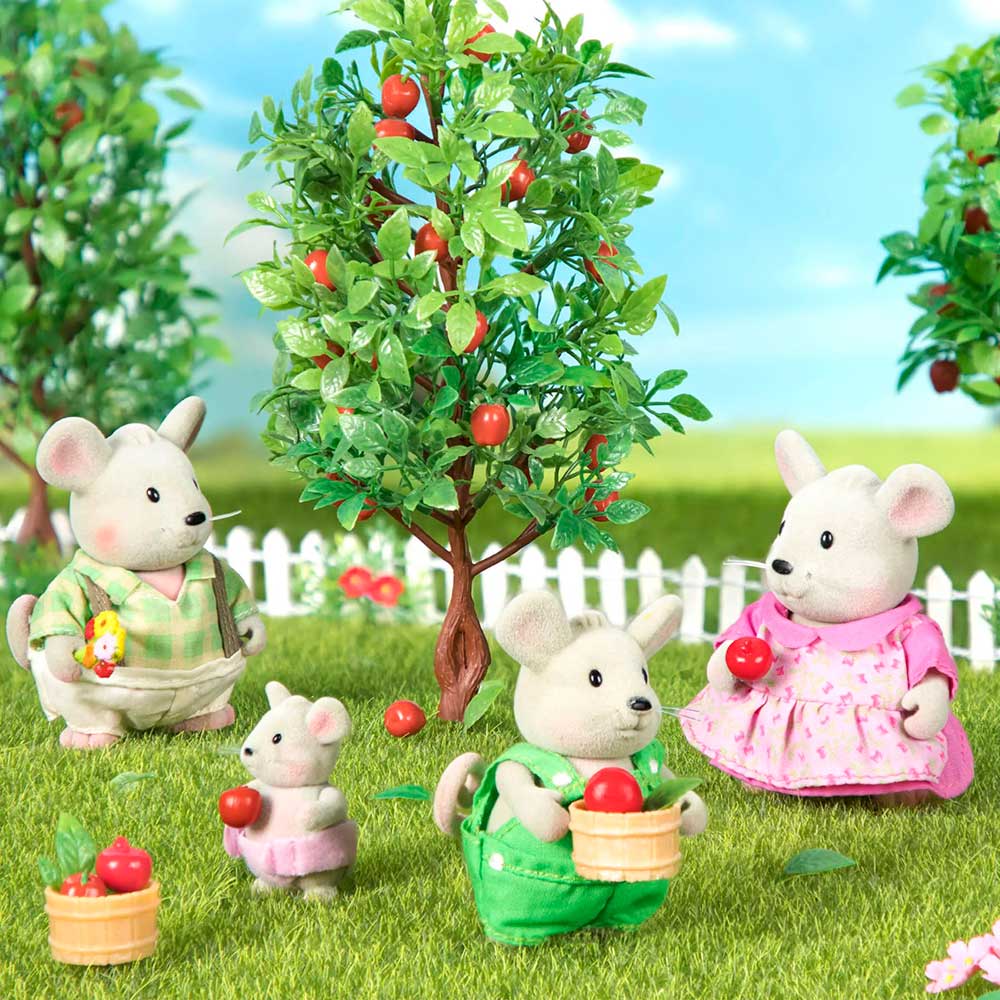 Набор фигурок LI'L WOODZEEZ Семья Мышей (6003Z) Для кого универсально