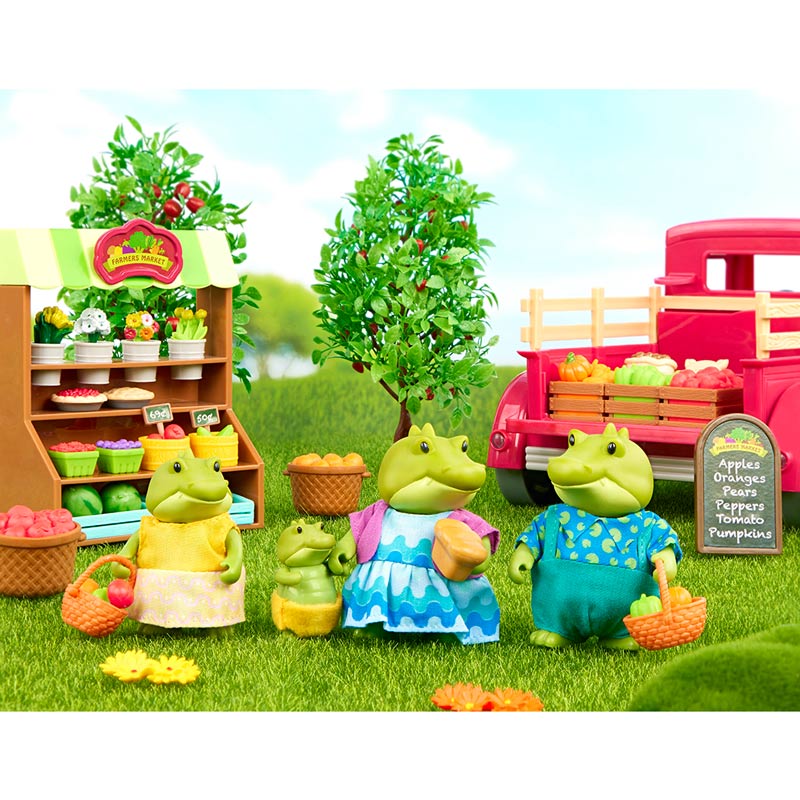 Набір фігурок LI'L WOODZEEZ Сім'я Крокодилів (WZ6796) Для кого універсально