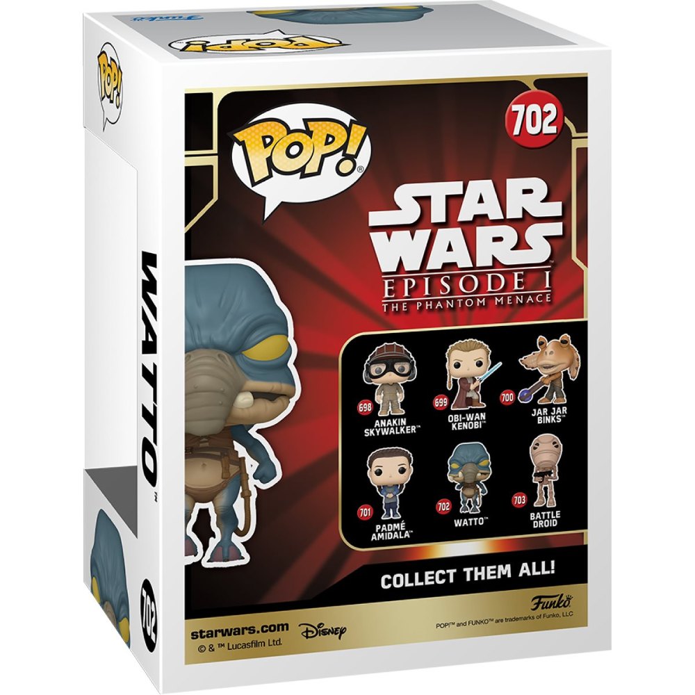Фигурка FUNKO POP Star Wars: PM 25th Watto (5908305248057) Тип один предмет