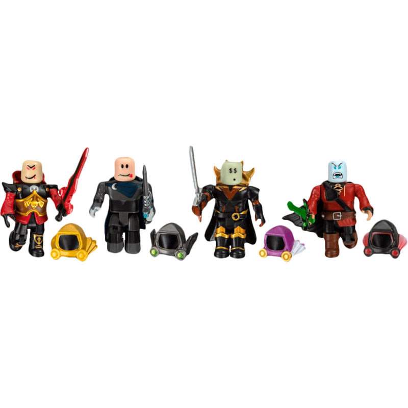 

Набор фигурок JAZWARES ROBLOX Four Figure Pack Dominus Dudes W7 (ROB0306), фигурка Four Figure Pack Dominus Dudes W7