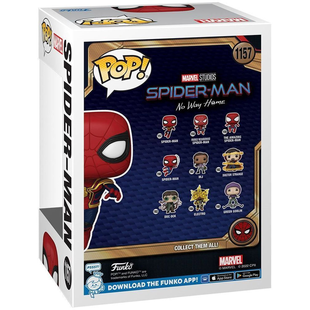 Фигурка FUNKO POP Marvel: SM:NWH S3- Spider-Man Leaping SM1 (5908305242833) Для кого универсально