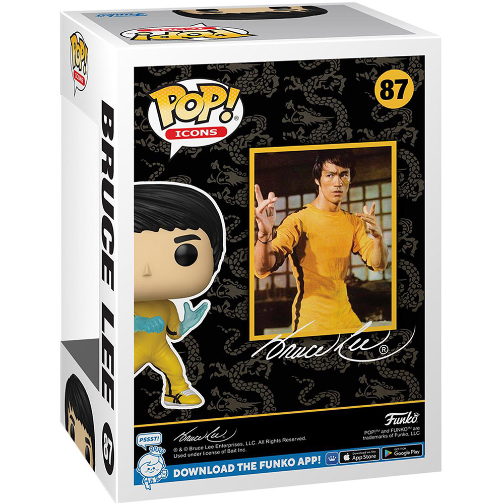 Фигурка Funko Pop Icons: Bruce Lee - Брюс Ли 9 см (889698810661) Тип один предмет