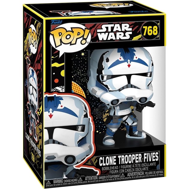 Фигурка FUNKO POP Star Wars Clone Wars - Fives Retro (889698838139) Для кого универсально
