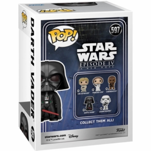 Фигурка FUNKO POP Star Wars - Darth Vader (889698675345) Тип один предмет