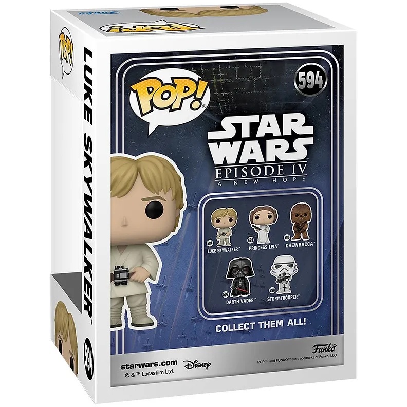 Фігурка FUNKO POP Star Wars - Luke Skywalker (889698675369) Тип один предмет
