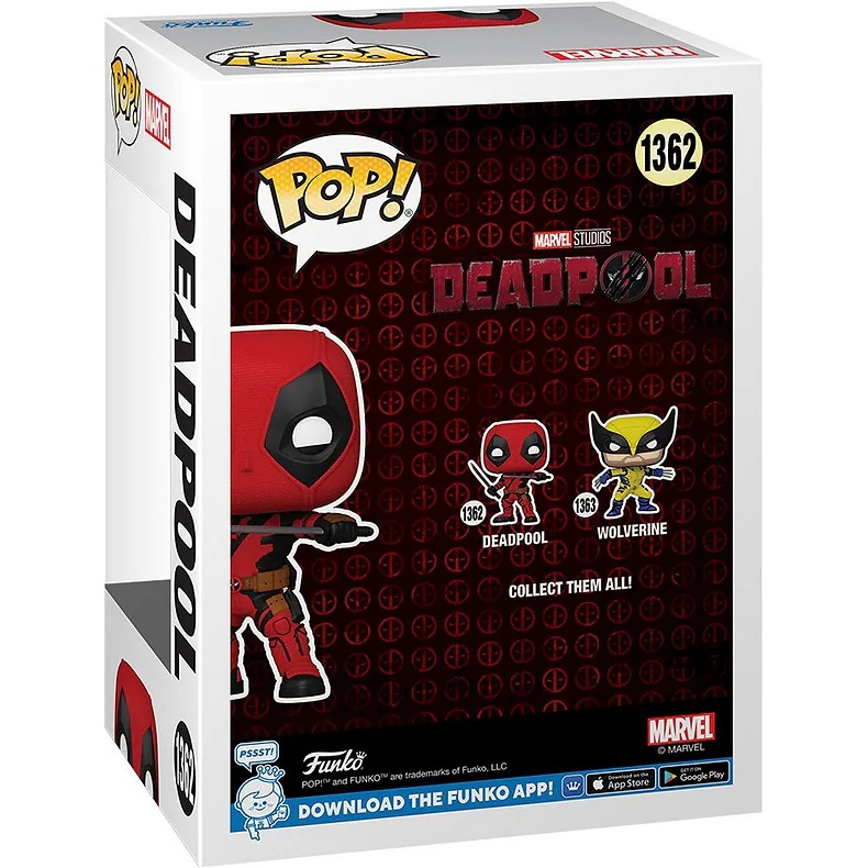 Фігурка FUNKO POP Marvel Deadpool 3 - Deadpool (5908305248064) Тип один предмет