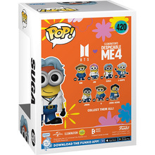 Фигурка FUNKO POP Rocks: Minions X BTS - Suga (889698859684)