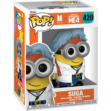 Фигурка FUNKO POP Rocks: Minions X BTS - Suga (889698859684)