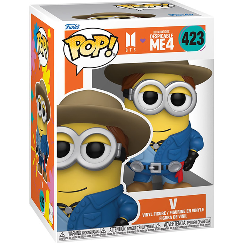 Фігурка FUNKO POP Rocks: Minions X BTS - V (889698859691) Для кого універсально