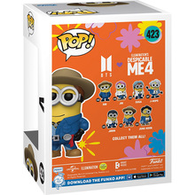Фігурка FUNKO POP Rocks: Minions X BTS - V (889698859691)
