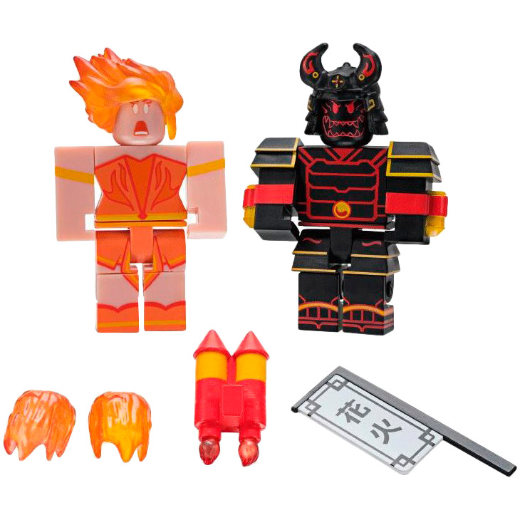 Набір фігурок JAZWARES ROBLOX Game Packs Heroes of Robloxia Ember&Midnight Shogun (ROG0121)